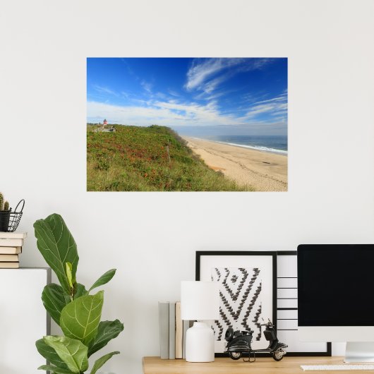 Nauset Lighthouse Beach Cape Cod National Seashore Poster (Heimbüro)