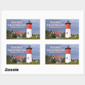 Nauset Lighthouse, Cape Cod Massachusetts Stickers (Blatt)