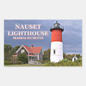 Nauset Lighthouse, Cape Cod Massachusetts Stickers (Vorderseite)