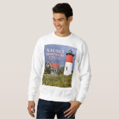 Nauset Lighthouse, Cape Cod Massachusetts Sweatshirt (Vorne ganz)