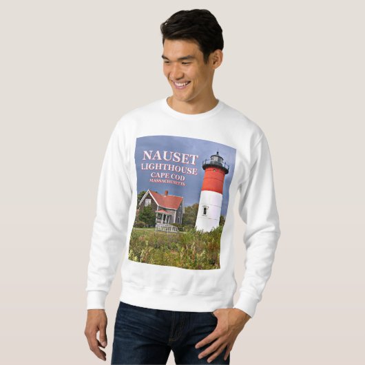 Nauset Lighthouse, Cape Cod Massachusetts Sweatshirt (Vorne ganz)