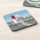 Nauset Lighthouse Getränkeuntersetzer (Linke Seite)