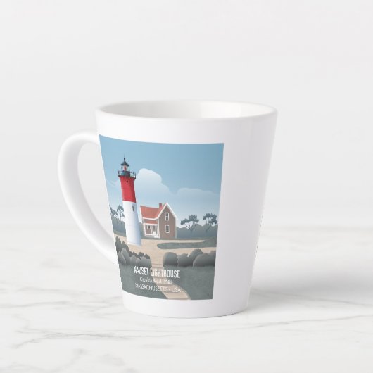 Nauset Lighthouse Milchtasse (Linke Ecke)