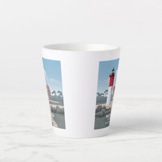 Nauset Lighthouse Milchtasse (Vorderseite)