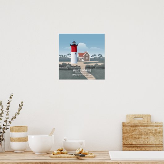 Nauset Lighthouse Poster (Küche)