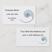 Nautalis 2 visitenkarte (Vorne/Hinten)