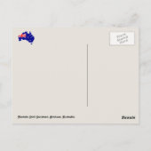 Nautalis Muschel Sculpture, Brisbane, Australien Postkarte (Rückseite)