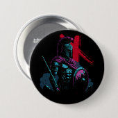 Nauthiz Spartan Button (Vorne & Hinten)