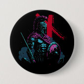 Nauthiz Spartan Button (Vorderseite)