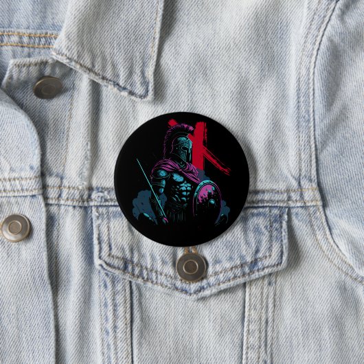 Nauthiz Spartan Button (Beispiel)
