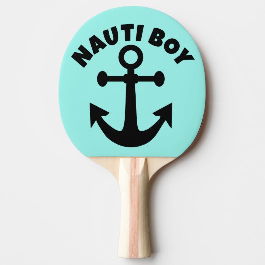 NAUTI BOY NAUGHTY PING PONG PADDLE TISCHTENNIS SCHLÄGER (Vorderseite)