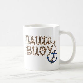 Nauti Buoy Nautical Boot mit Anker Kaffeetasse
