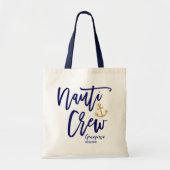 Nauti-Crew | Nautic Bridesmaid Tragetasche (Vorne)