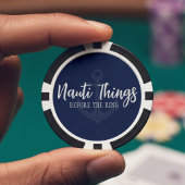 Nauti Dinge vor dem Ring Anker Junggeselle Pokerchips