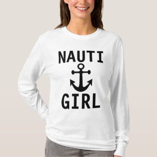 NAUTI GIRL, Funny Ladys T - Shirt