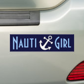 Nauti Mädchen Autoaufkleber (Auf Auto)