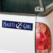 Nauti Mädchen Autoaufkleber (Auf Lkw)