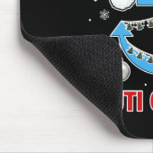 Nauti Naugty oder Nice Santa Xmas Schifffahrt Sai Mousepad (Ecke)