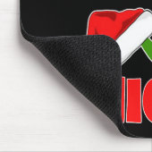 Nauti Naugty oder Nice Santa Xmas Schifffahrt Sai Mousepad (Ecke)