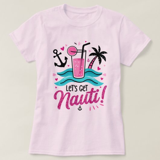✨ Nauti! Shirt Bachelorette (Design vorne)