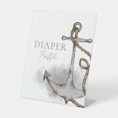 Nautic Adventure White Baby Duwer Windelwanne Raff Sockelschild (Vorderseite)