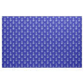 Nautic Anchor auf blau Stoff (Fat Quarter (45,7 x 55,9 cm))