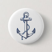 Nautic Anchor Button (Vorderseite)