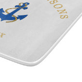 Nautic Anchor Custom Schneidebrett (Ecke)