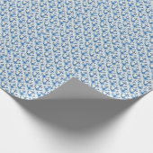 Nautic Anchor Design Geschenkpapier (Ecke)