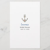 Nautic Anchor Duschberatung & Wunschkarte (Rückseite)