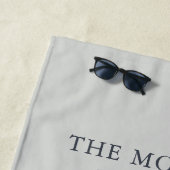 Nautic Anchor Family Beach House Strandtuch (Beispiel)