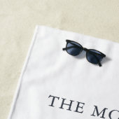 Nautic Anchor Family Beach House Strandtuch (Beispiel)