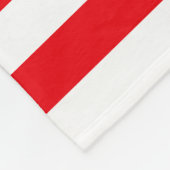 Nautic Anchor Family Name Patriotic Fleecedecke (Ecke)