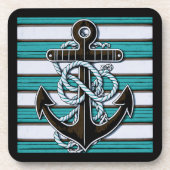 Nautic Anchor Getränkeuntersetzer (Vorderseite)