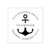 Nautic Anchor Gummistempel (Prägung)