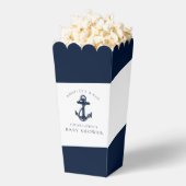 Nautic Anchor Modern Boy Baby Dusche Geschenkschachtel (Geplatzt)