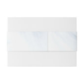 Nautic Anchor Monogram Navy Peach Floral Wedding Einladungsbanderole (Rückseitenbeispiel)