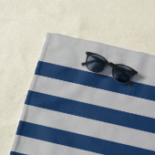 Nautic Anchor Oars Paddles Boat oder Captain Name Strandtuch (Beispiel)