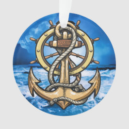 Nautic Anchor Ornament