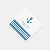 Nautic Anchor Paper Napkins Serviette (Ecke)
