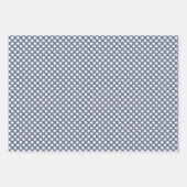 Nautic Anchor Polka Dot Stripe Geschenkpapier Set (Vorderseite 3)