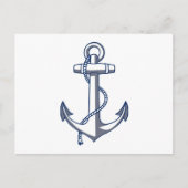 Nautic Anchor Postkarte (Vorderseite)