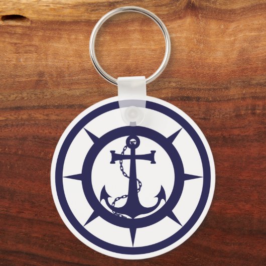 Nautic Anchor Schlüsselanhänger (Vorderseite)