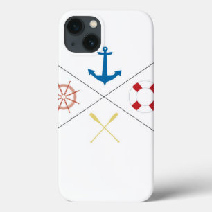 Nautic Anchor Segelboot Ore IPAD Fall Case-Mate iPhone Hülle