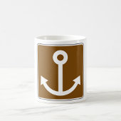 Nautic Anchor Sign Kaffeetasse