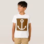 Nautic Anchor Sign T-Shirt (Vorne ganz)