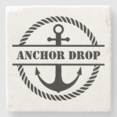 Nautic Anchor Steinuntersetzer (Vorderseite)