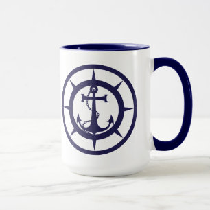 Nautic Anchor Tasse