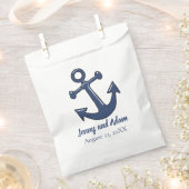 Nautic Anchor Theme Bevorzugung Leckerei Bags Geschenktütchen (Ausgeschnitten)