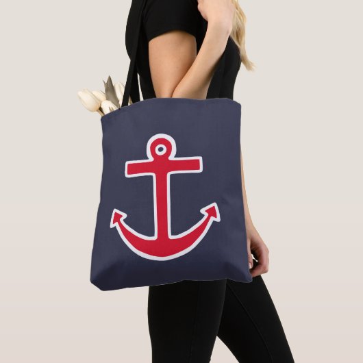 Nautic Anchor Tote Bag Geschenk Tasche (Von Nahem)